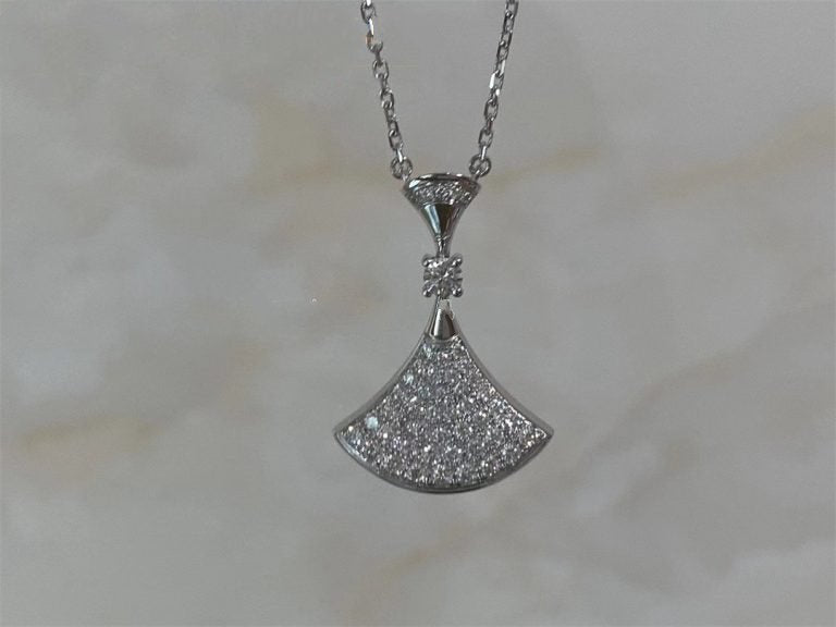 [Raffine]DREAM NECKLACE SILVER FULL DIAMOND