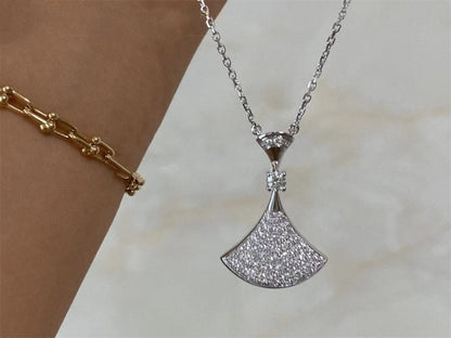 [Raffine]DREAM NECKLACE SILVER FULL DIAMOND