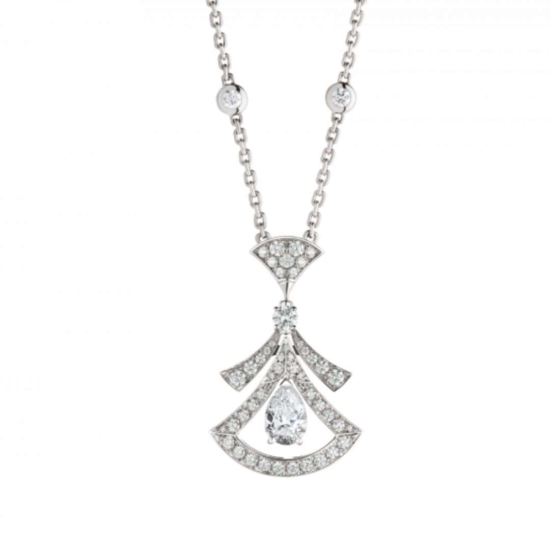 [Raffine]DREAM NECKLACE WHITE DIAMOND SILVER