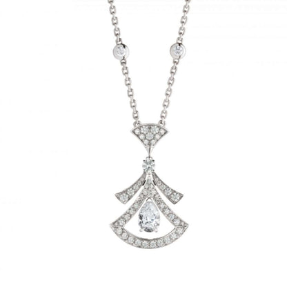 [Raffine]DREAM NECKLACE WHITE DIAMOND SILVER