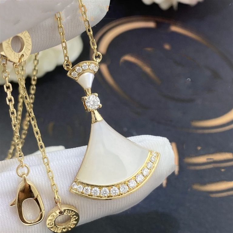 [Raffine]DREAM NECKLACE MOP GOLD DIAMOND