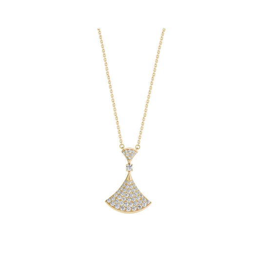 [Raffine]DREAM NECKLACE GOLD FULL DIAMOND