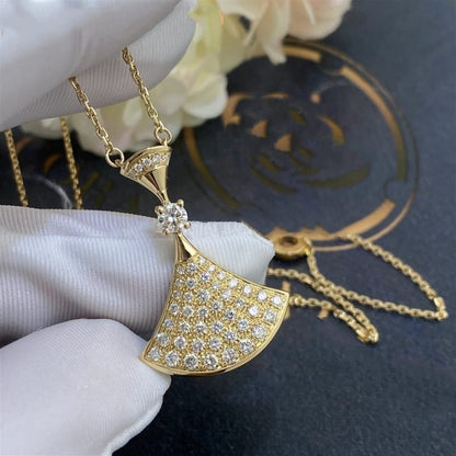[Raffine] COLLAR DE ENSUEÑO ORO CON DIAMANTES