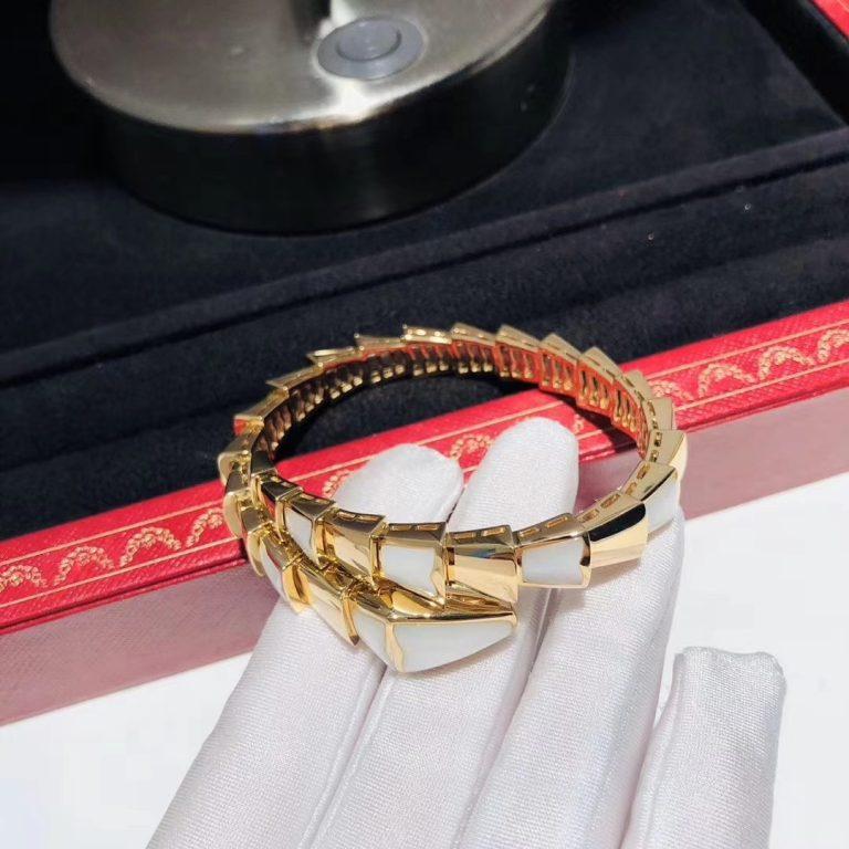 [Raffine]SERPENTI BRACELET MOP GOLD
