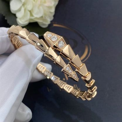 [Raffine]SERPENTI BRACELET DIAMONDS PINK GOLD