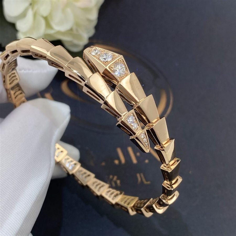 [Raffine]SERPENTI BRACELET DIAMONDS PINK GOLD