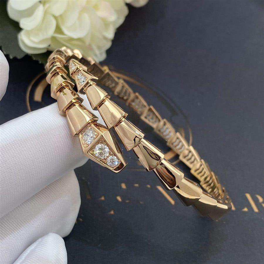 [Raffine]SERPENTI BRACELET DIAMONDS PINK GOLD