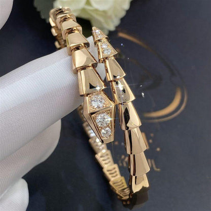 [Raffine]SERPENTI BRACELET DIAMONDS PINK GOLD