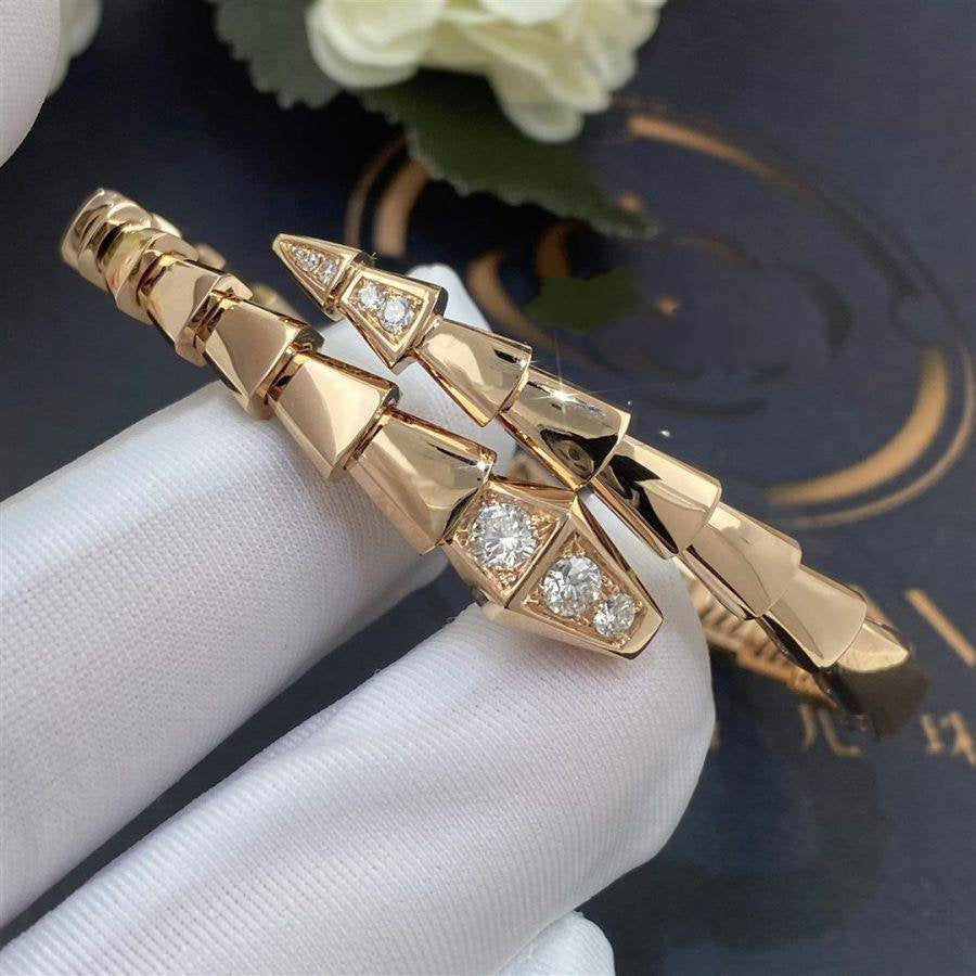 [Raffine]SERPENTI BRACELET DIAMONDS PINK GOLD