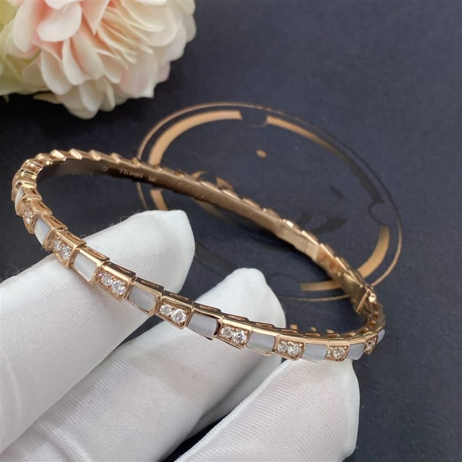 [Raffine]SERPENTI BRACELET PINK GOLD MOP DIAMOND
