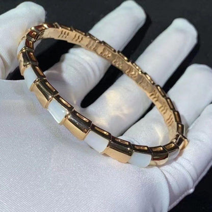[Raffine]SERPENTI BRACELET PINK GOLD MOP