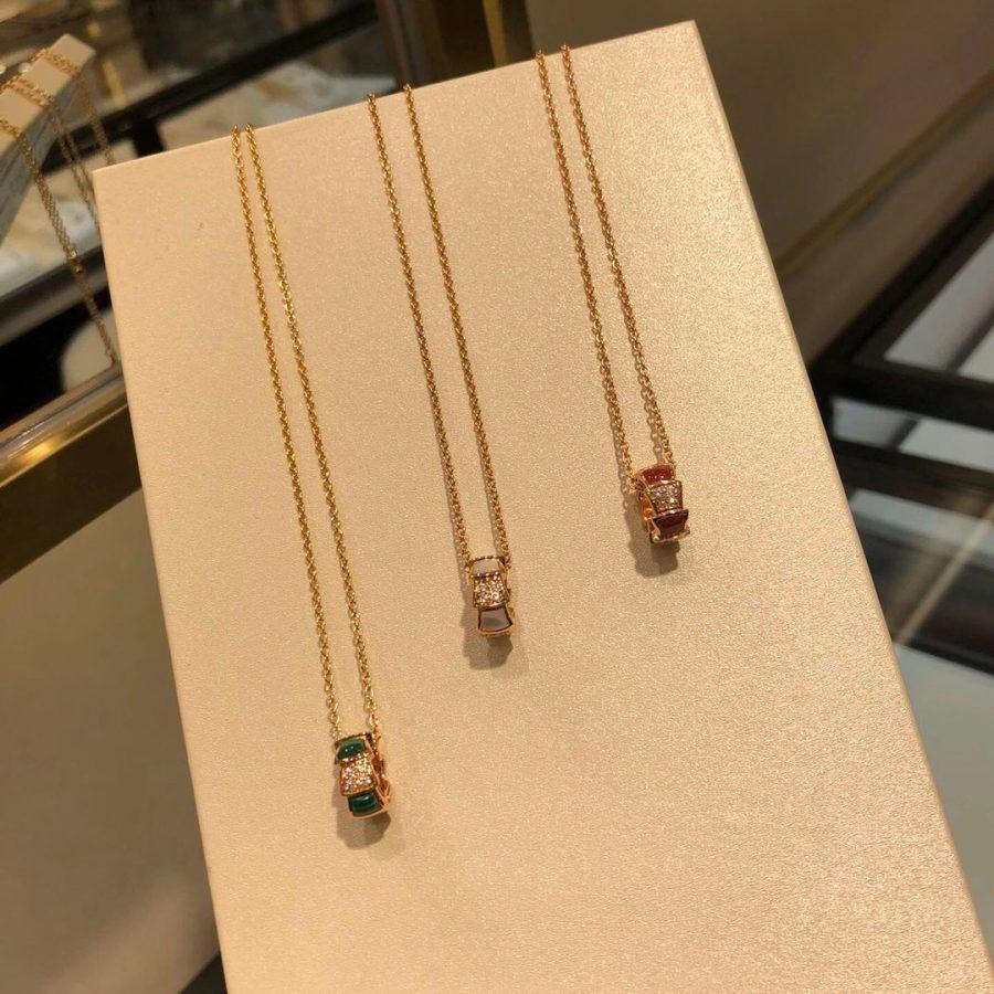 [Raffine]SERPENTI PEDANT DIAMOND NECKLACE