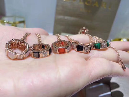 [Raffine]SERPENTI PEDANT DIAMOND NECKLACE