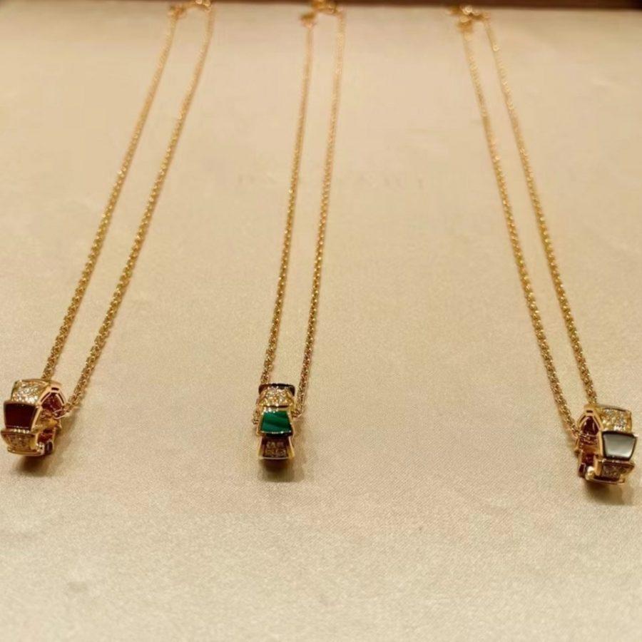 [Raffine]SERPENTI PEDANT DIAMOND NECKLACE