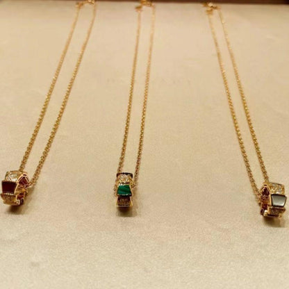 [Raffine]SERPENTI PEDANT DIAMOND NECKLACE