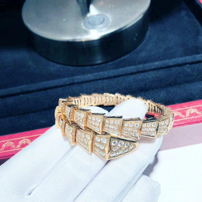 [Raffine]SERPENTI BRACELET 8MM PINK GOLD DIAMOND