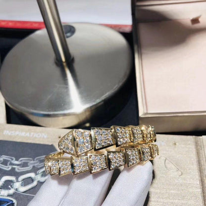 [Raffine]SERPENTI BRACELET 8MM GOLD DIAMOND