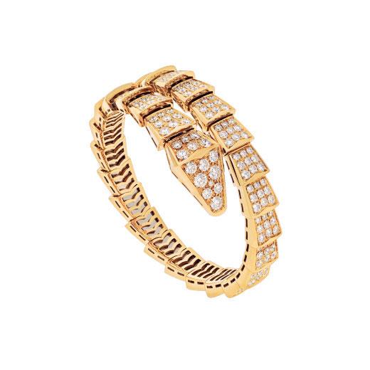 [Raffine]SERPENTI BRACELET 8MM GOLD DIAMOND