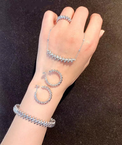 [Raffine]CLASH SILVER BRACELET