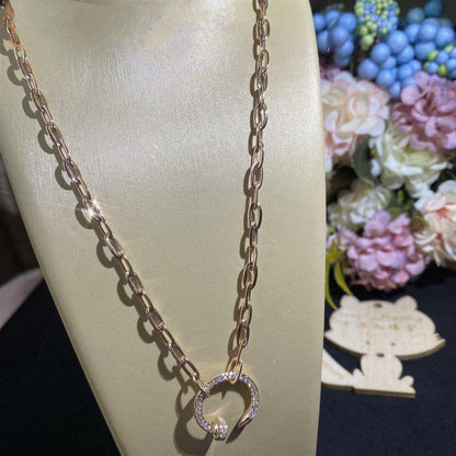 [Raffine]COLLAR JUSTE DIAMANTES