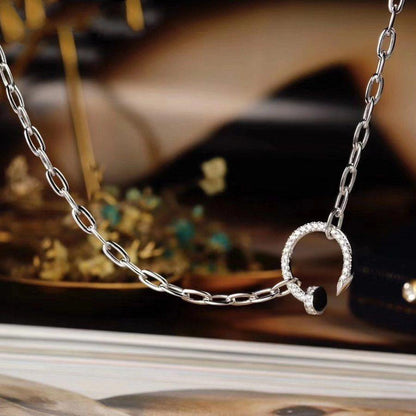 [Raffine]COLLAR JUSTE DIAMANTES