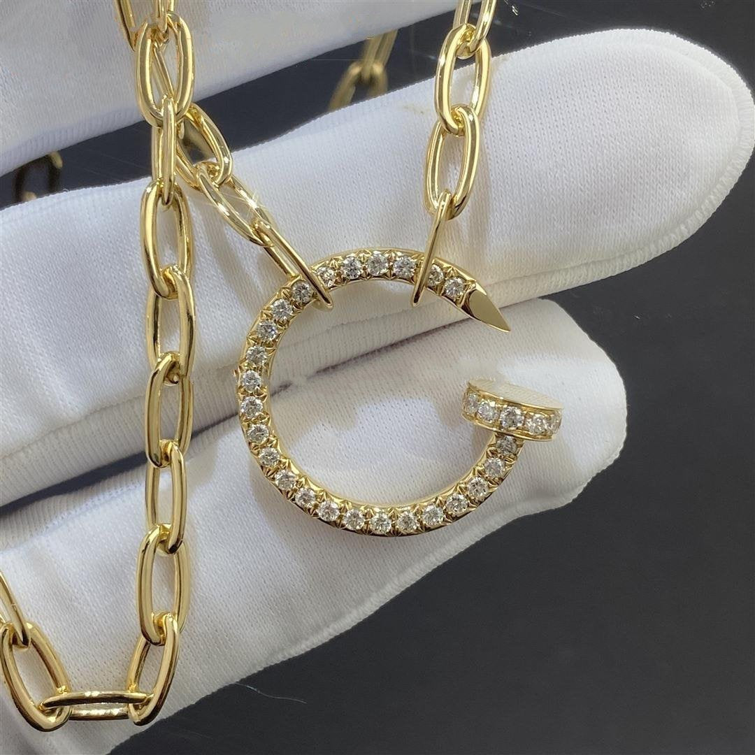[Raffine]COLLAR JUSTE DIAMANTES