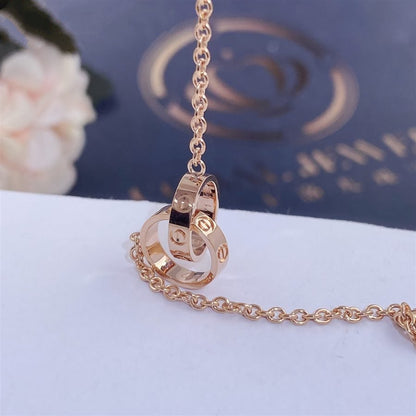 [Raffine]LOVE BRACELET DOUBLE RING