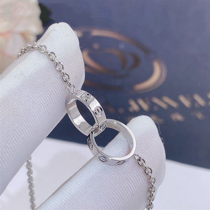 [Raffine]LOVE BRACELET DOUBLE RING