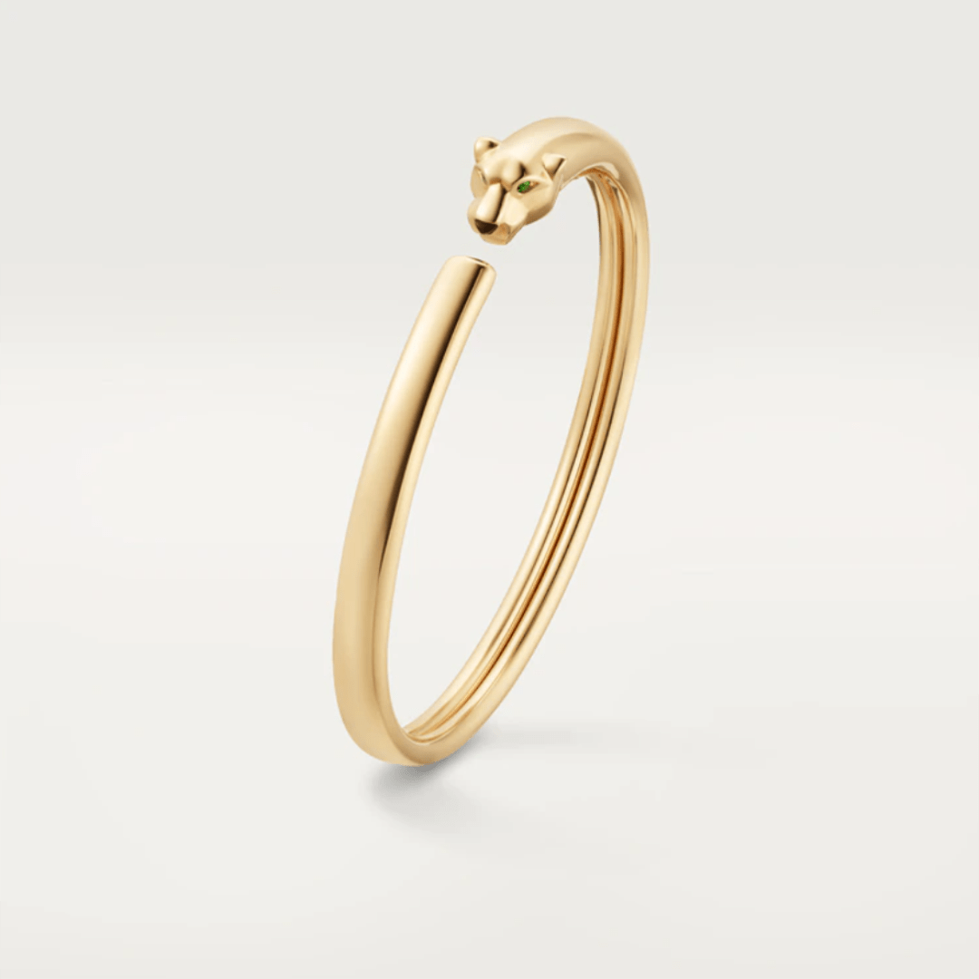 [Raffine]PANTHERE GOLD OPEN BRACELET