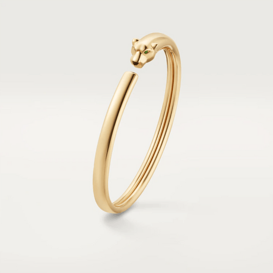 [Raffine]PANTHERE GOLD OPEN BRACELET