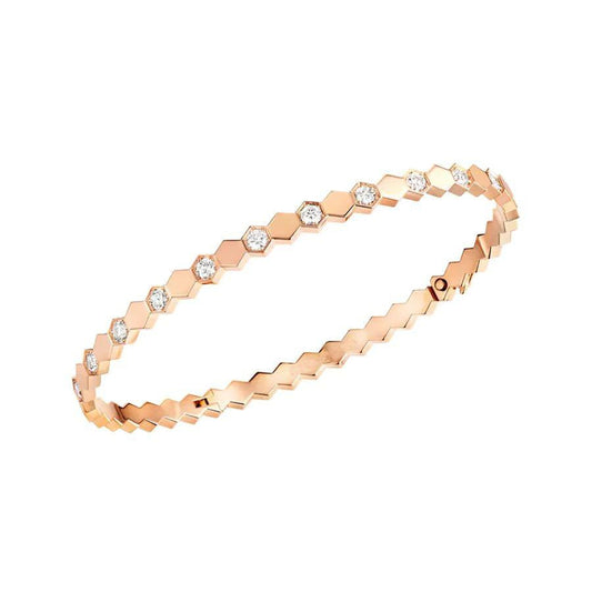 [Raffine]BEE LOVE PINK GOLD DIAMOND BRACELET