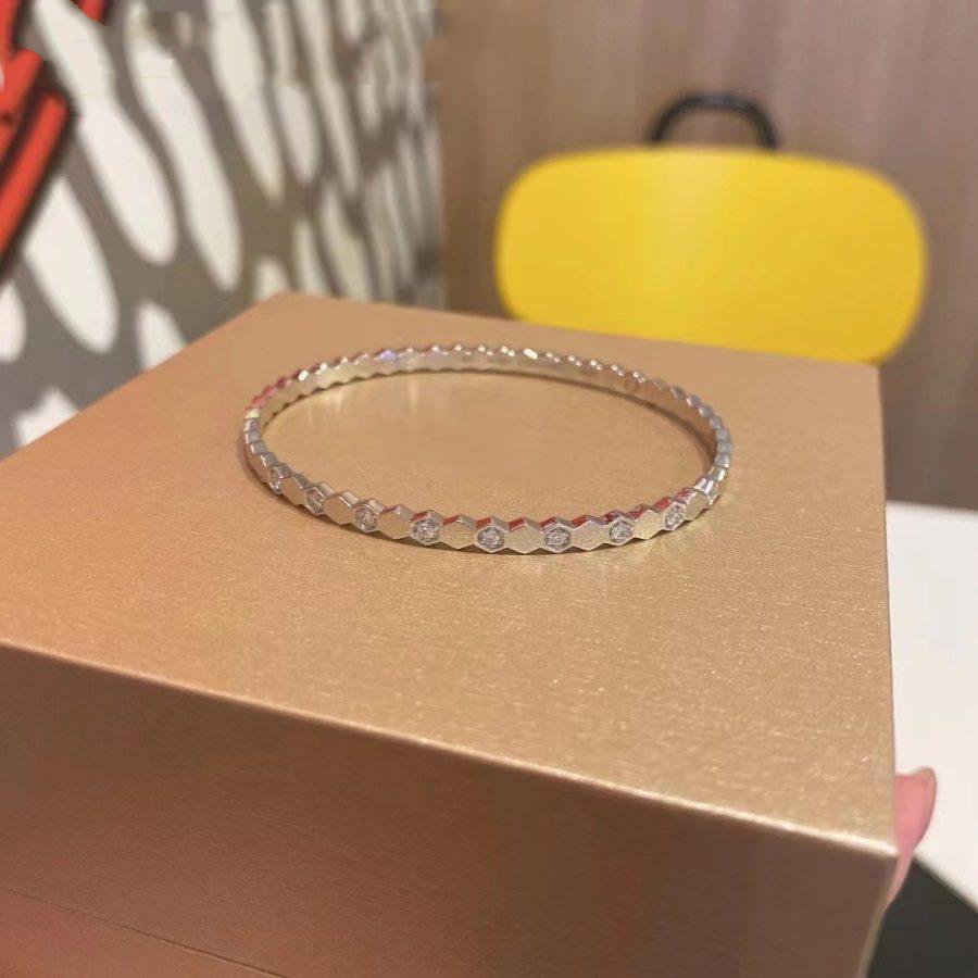 [Raffine]BEE LOVE SILVER DIAMOND BRACELET