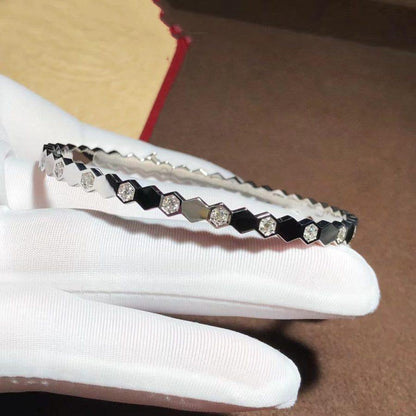 [Raffine]BEE LOVE SILVER DIAMOND BRACELET