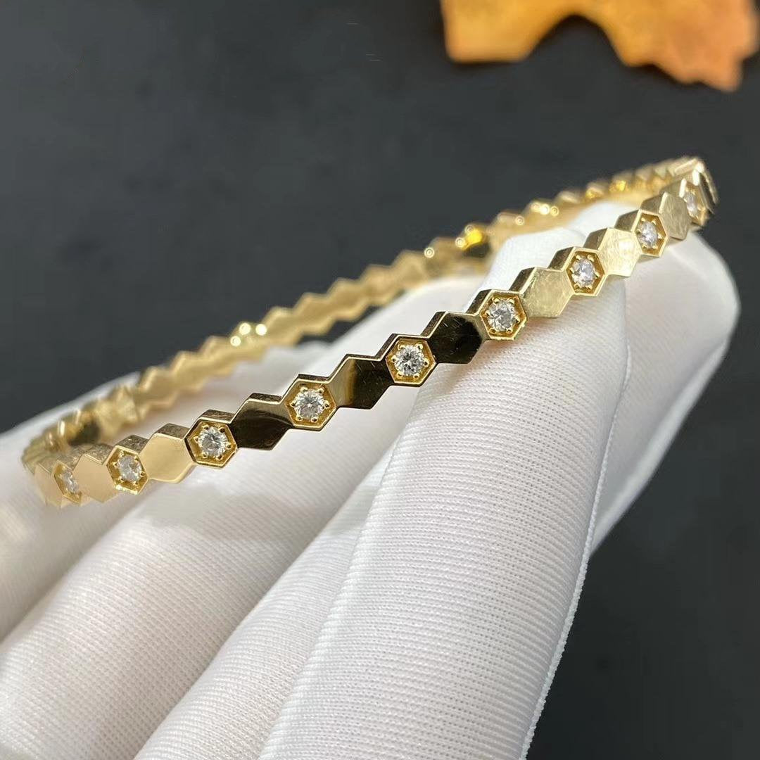 [Raffine]BEE LOVE GOLD DIAMOND BRACELET