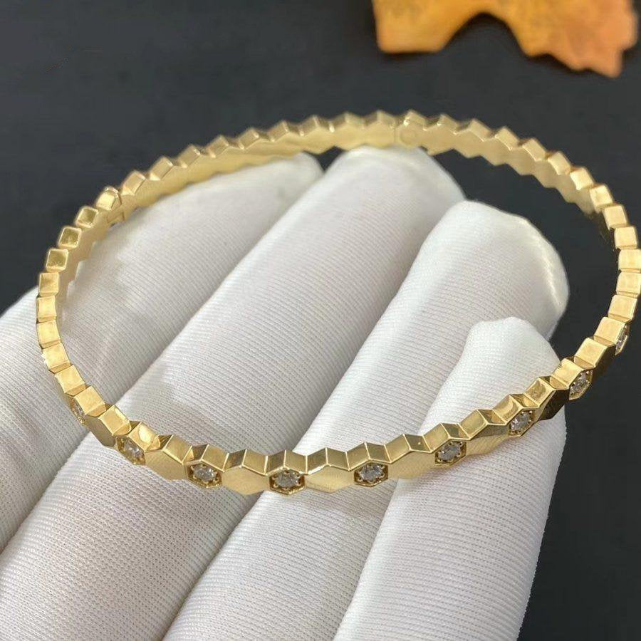 [Raffine]BEE LOVE GOLD DIAMOND BRACELET