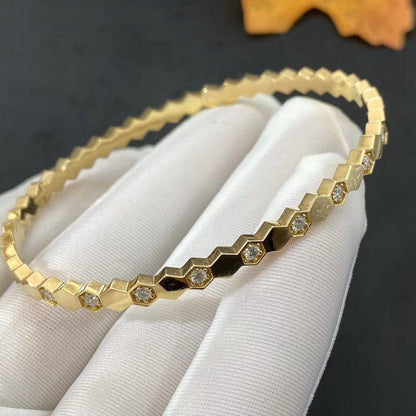 [Raffine]BEE LOVE GOLD DIAMOND BRACELET