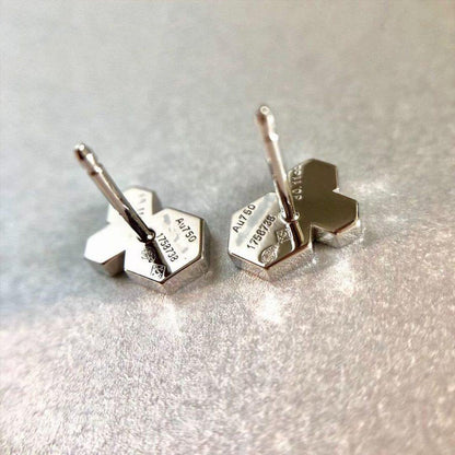 [Raffine]BEE LOVE SILVER DIAMOND EARRINGS