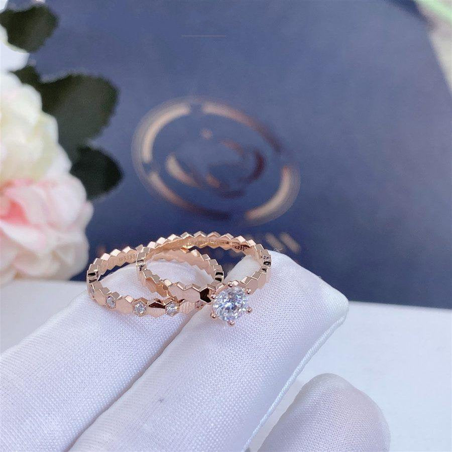 [Raffine]BEE LOVE RING PINK GOLD 1 DIAMOND