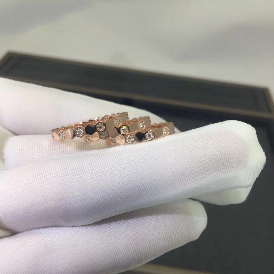 [Raffine]BEE LOVE RING PINK GOLD DIAMOND