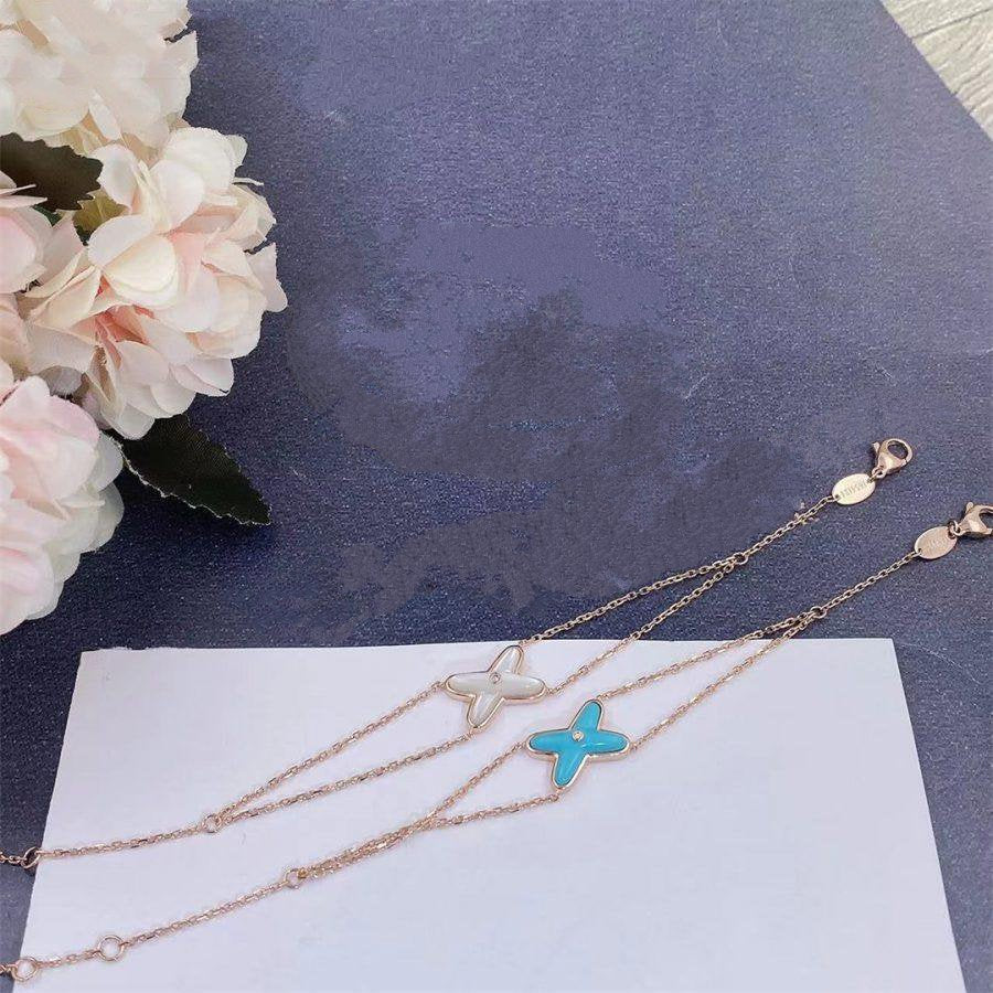 [Raffine]JEUX BRACELET TURQUOISE PINK GOLD 1 DIAMOND