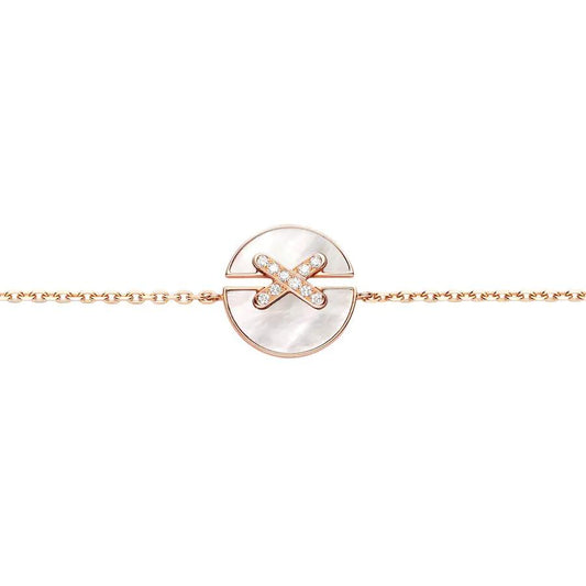 [Raffine]JEUX DE BRACELET MOP PINK GOLD DIAMONDS