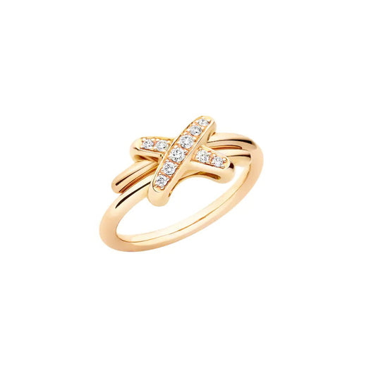 [Raffine]JEUX DE GOLD DIAMOND RING