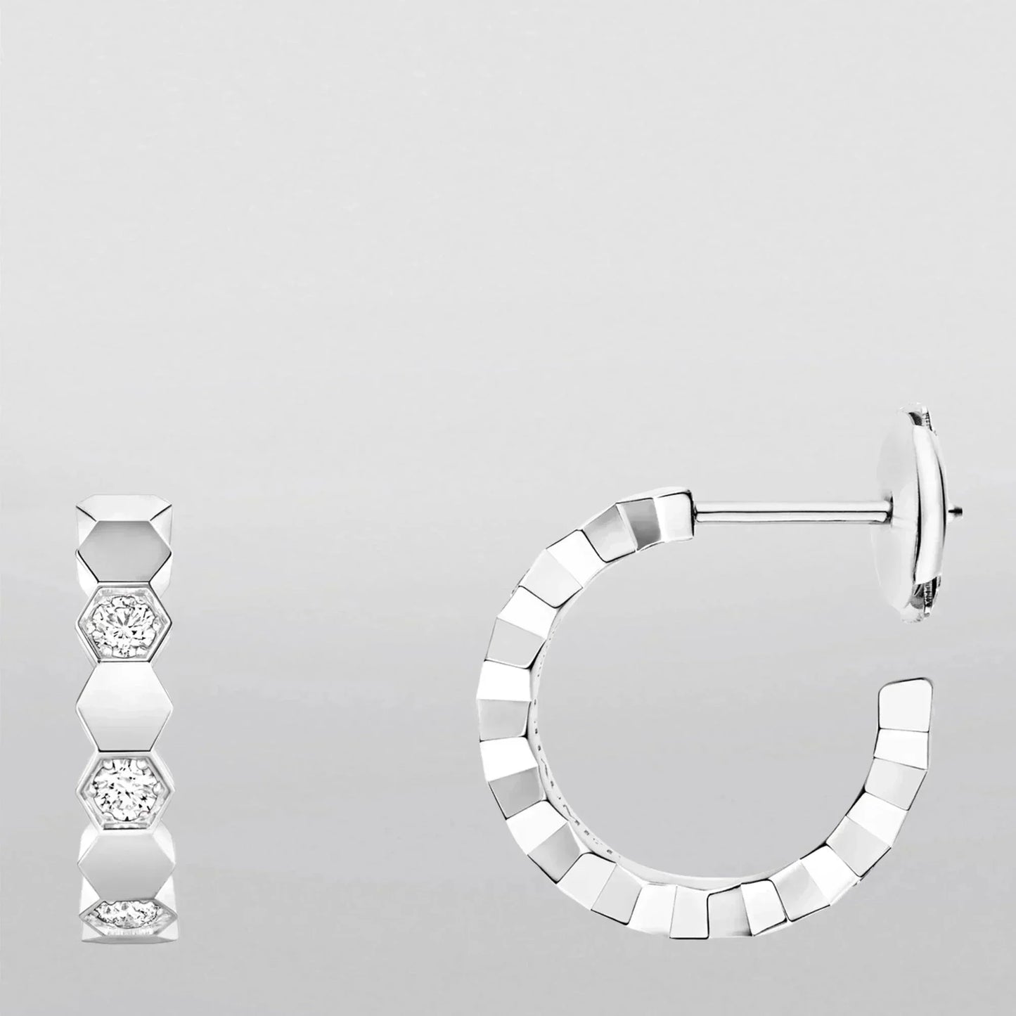 [Raffine]Hollow Design Four-Leaf Clover Flower Shape Ring