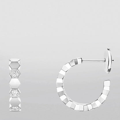 [Raffine]Hollow Design Four-Leaf Clover Flower Shape Ring