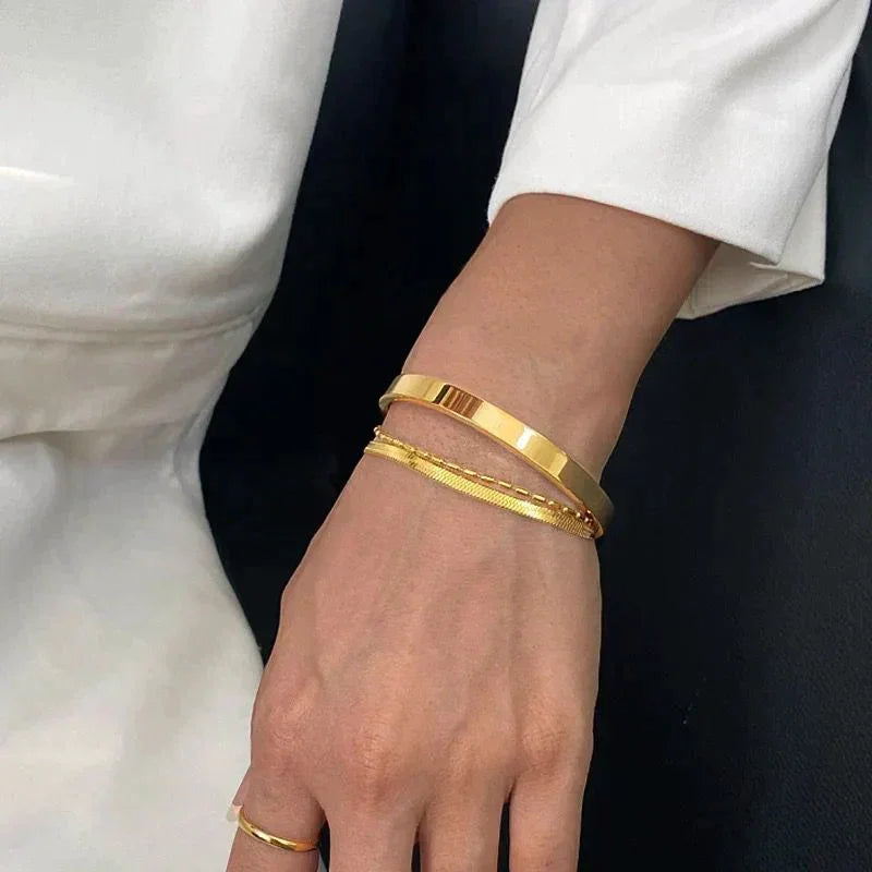 [Raffine]Evelyn Adjustable Cuff Bracelet