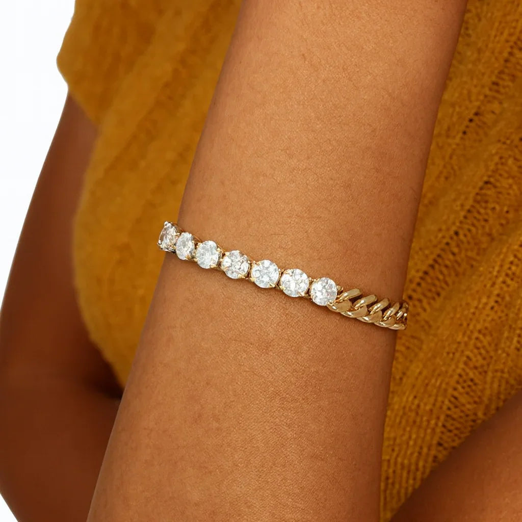 [Raffine]Maelle Diamond Bracelet