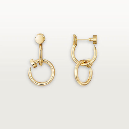 [Raffine]JUSTE NO DIAMOND DOUBLE EARRINGS