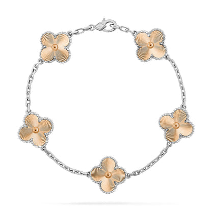 [Raffine] مجموعة سوار CLOVER 5 MOTIF LASER