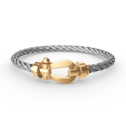 [Raffine]FORCE LARGE HORSESHOE NO DIAMOND BRACELET GOLD