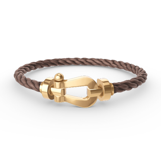 [Raffine]FORCE LARGE HORSESHOE NO DIAMOND BRACELET GOLD